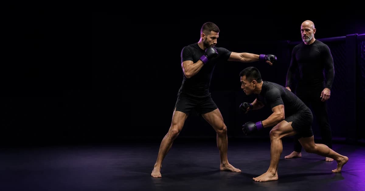 Exercices de MMA pour débutants : fluidifier les transitions avant d’accélérer