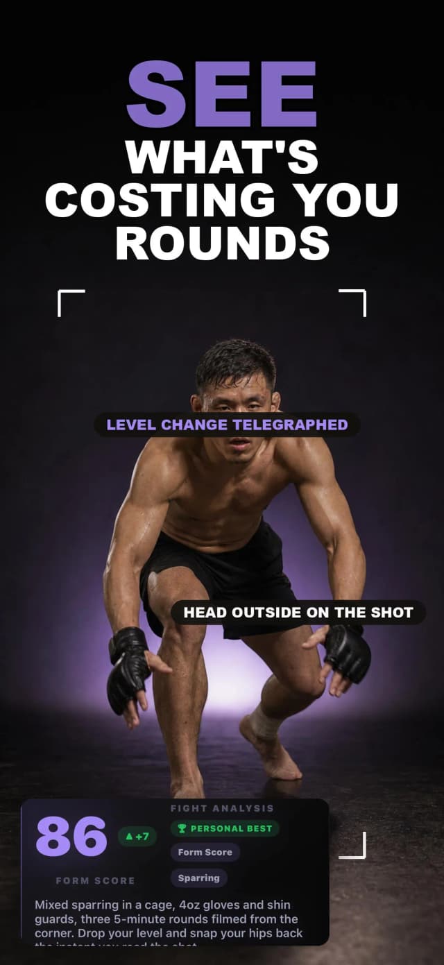 MMA AI app screen 1